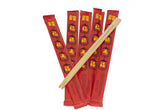 Chopsticks 23 cm pair made of bamboo - red